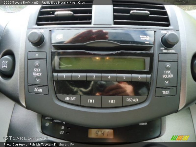 Pacific Blue Metallic / Ash Gray 2009 Toyota RAV4 4WD