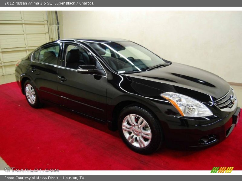 Super Black / Charcoal 2012 Nissan Altima 2.5 SL