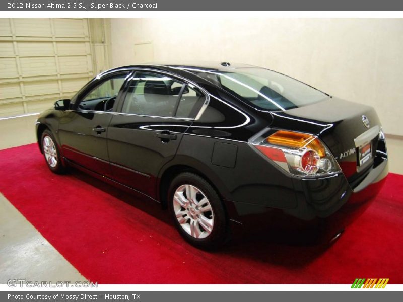 Super Black / Charcoal 2012 Nissan Altima 2.5 SL