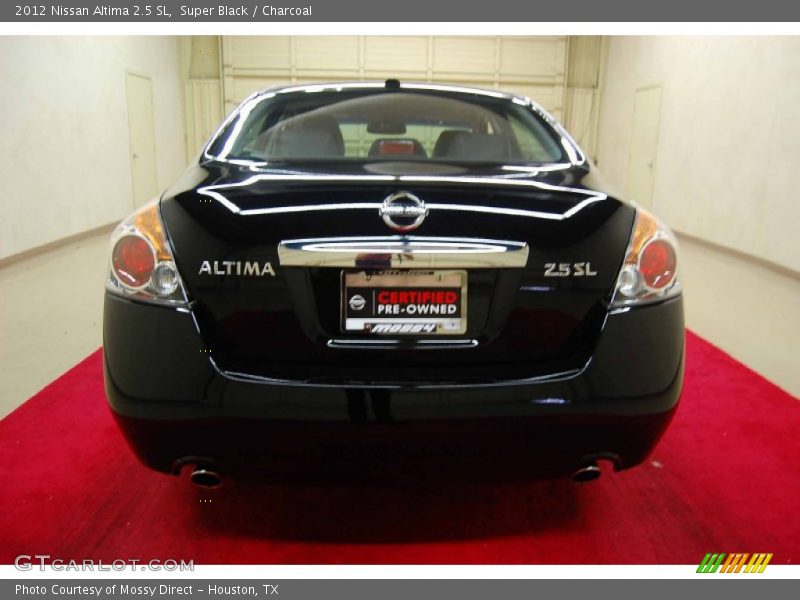 Super Black / Charcoal 2012 Nissan Altima 2.5 SL