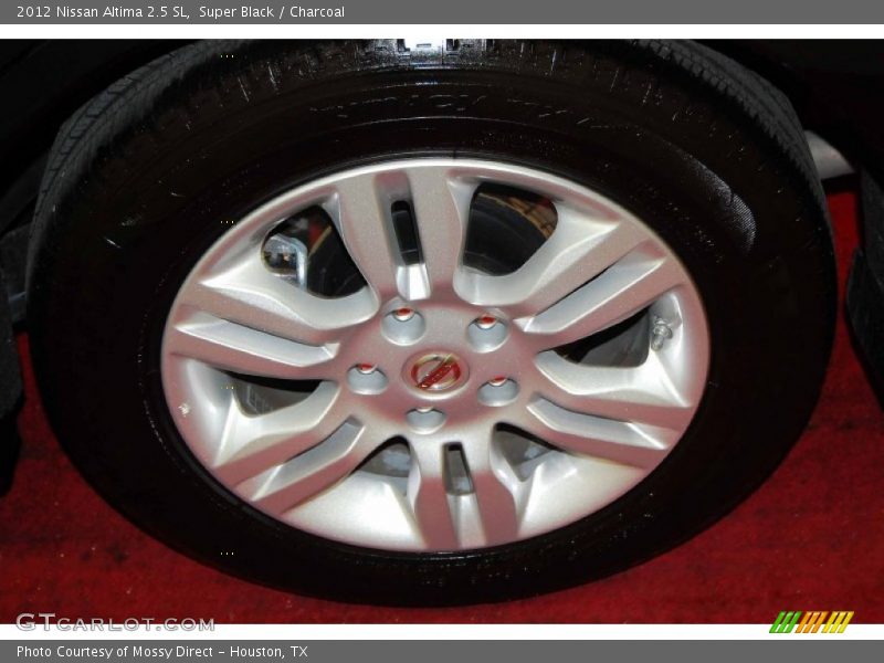 Super Black / Charcoal 2012 Nissan Altima 2.5 SL