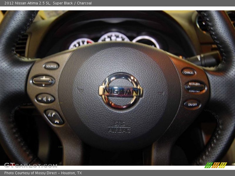 Super Black / Charcoal 2012 Nissan Altima 2.5 SL