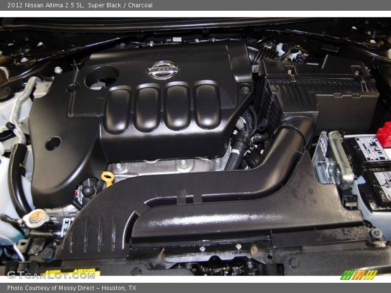 Super Black / Charcoal 2012 Nissan Altima 2.5 SL