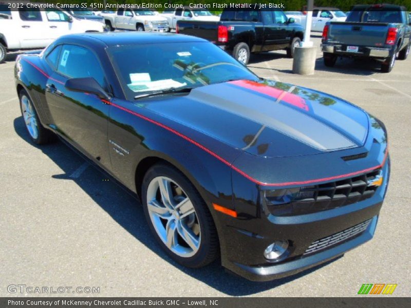 Carbon Flash Metallic / Jet Black 2012 Chevrolet Camaro SS 45th Anniversary Edition Coupe