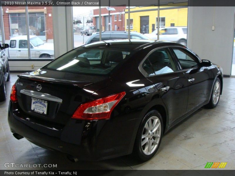 Crimson Black / Charcoal 2010 Nissan Maxima 3.5 SV