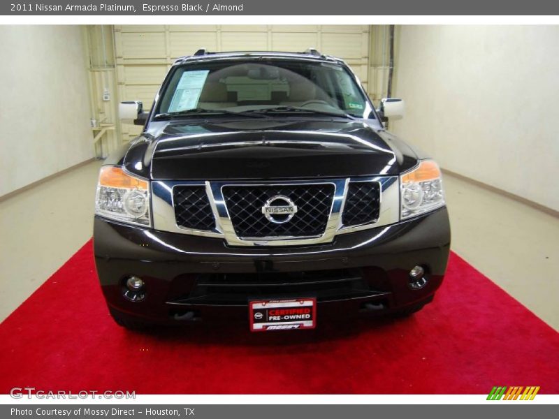 Espresso Black / Almond 2011 Nissan Armada Platinum