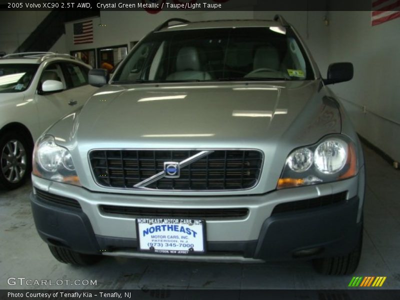Crystal Green Metallic / Taupe/Light Taupe 2005 Volvo XC90 2.5T AWD