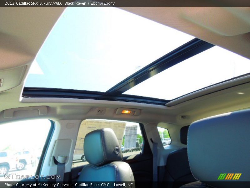 Black Raven / Ebony/Ebony 2012 Cadillac SRX Luxury AWD
