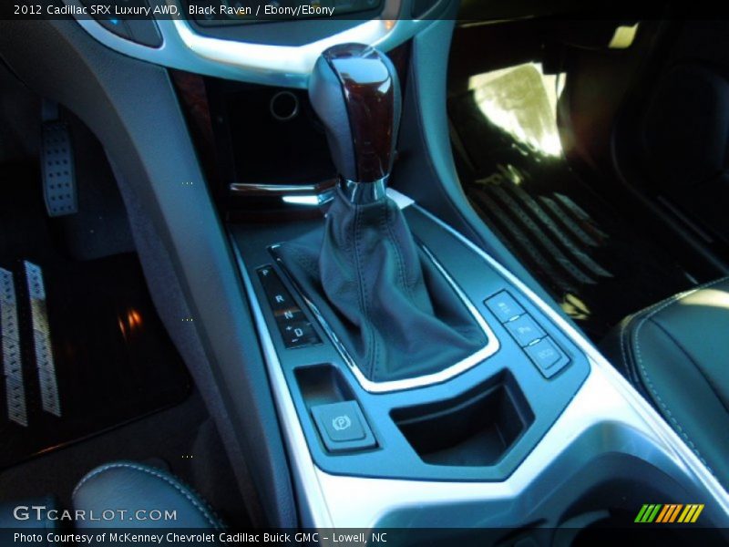 Black Raven / Ebony/Ebony 2012 Cadillac SRX Luxury AWD