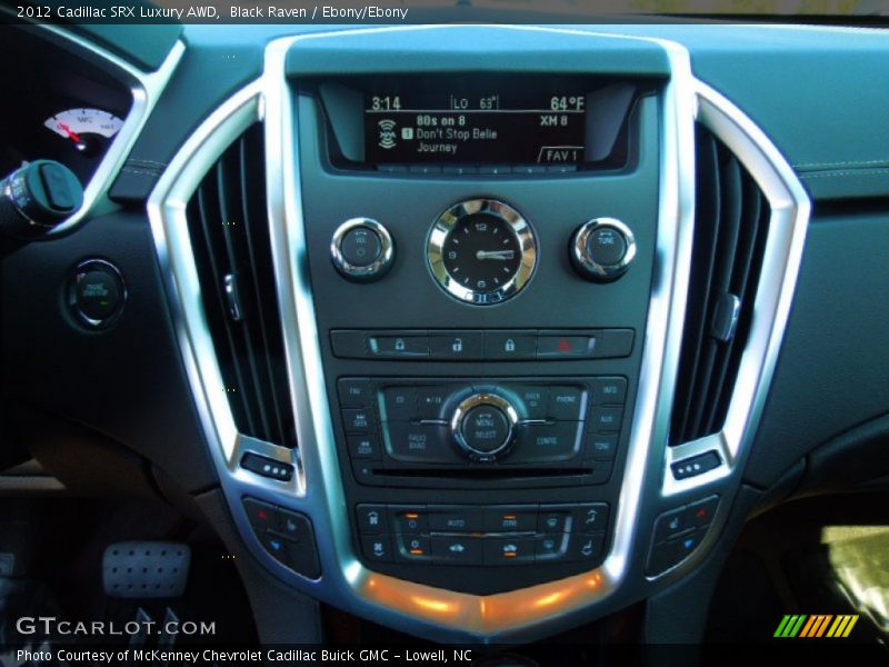 Black Raven / Ebony/Ebony 2012 Cadillac SRX Luxury AWD