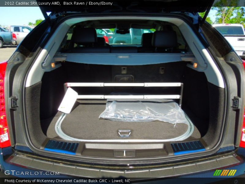 Black Raven / Ebony/Ebony 2012 Cadillac SRX Luxury AWD