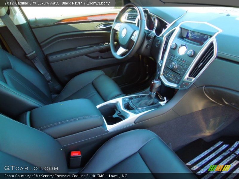 Black Raven / Ebony/Ebony 2012 Cadillac SRX Luxury AWD