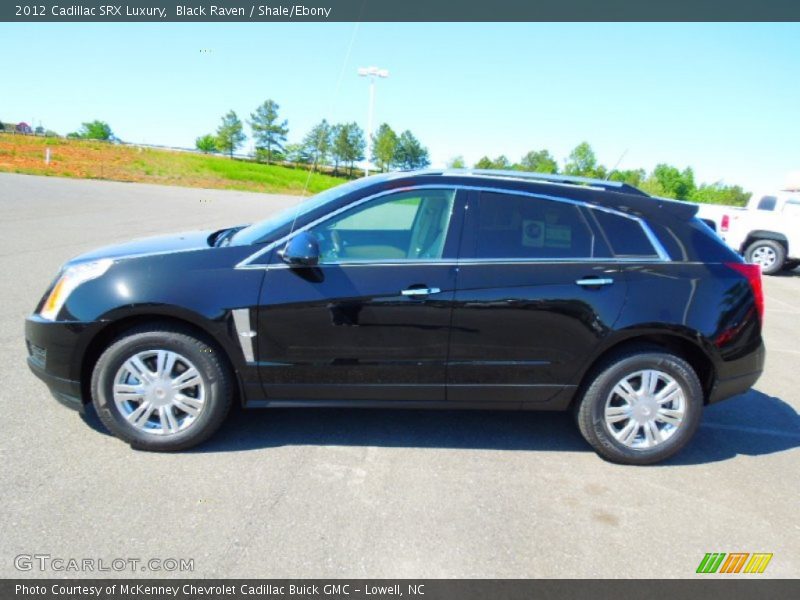 Black Raven / Shale/Ebony 2012 Cadillac SRX Luxury