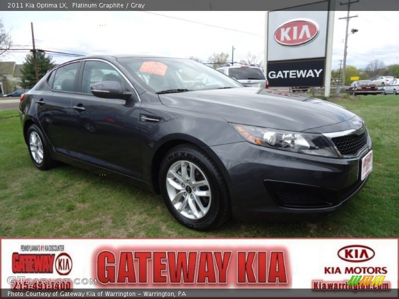 Platinum Graphite / Gray 2011 Kia Optima LX