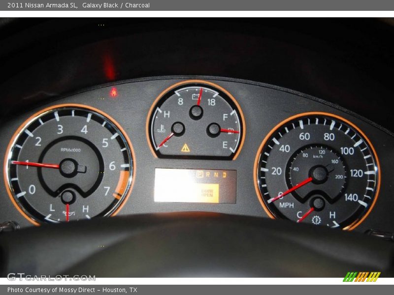 Galaxy Black / Charcoal 2011 Nissan Armada SL