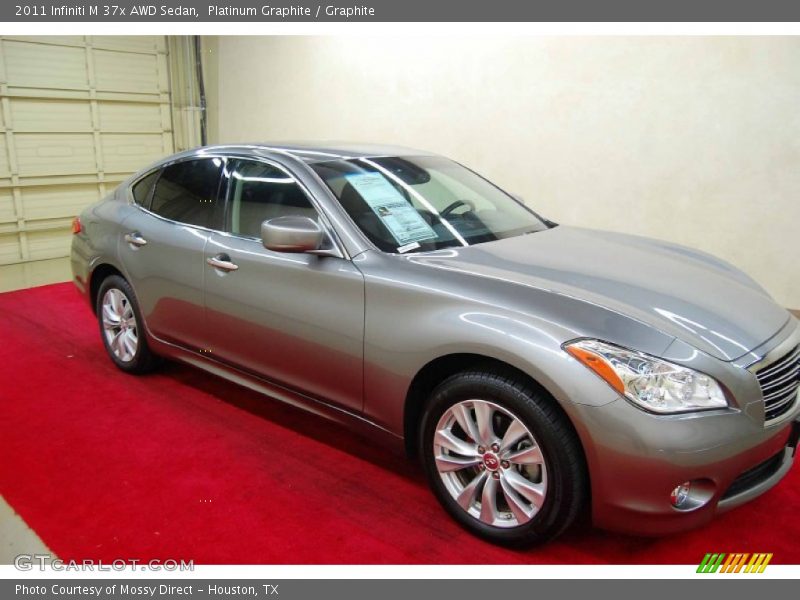 Platinum Graphite / Graphite 2011 Infiniti M 37x AWD Sedan