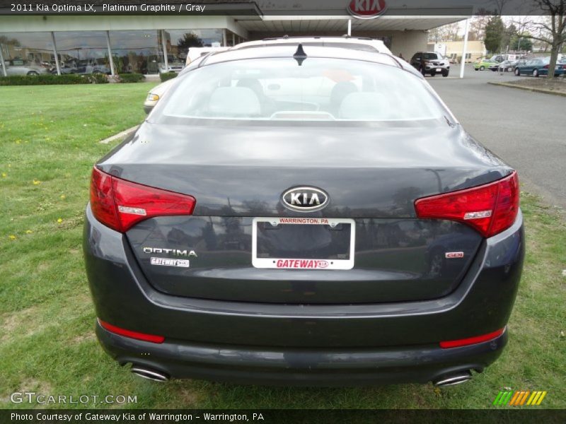 Platinum Graphite / Gray 2011 Kia Optima LX