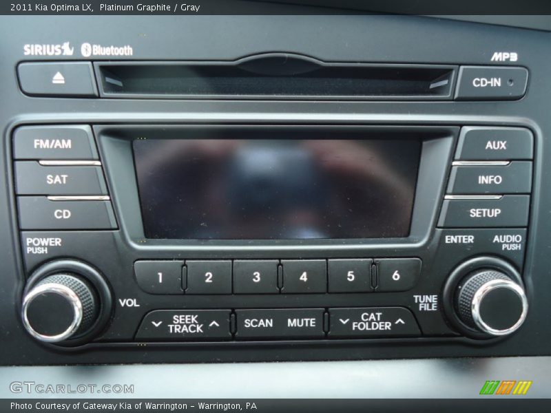 Platinum Graphite / Gray 2011 Kia Optima LX
