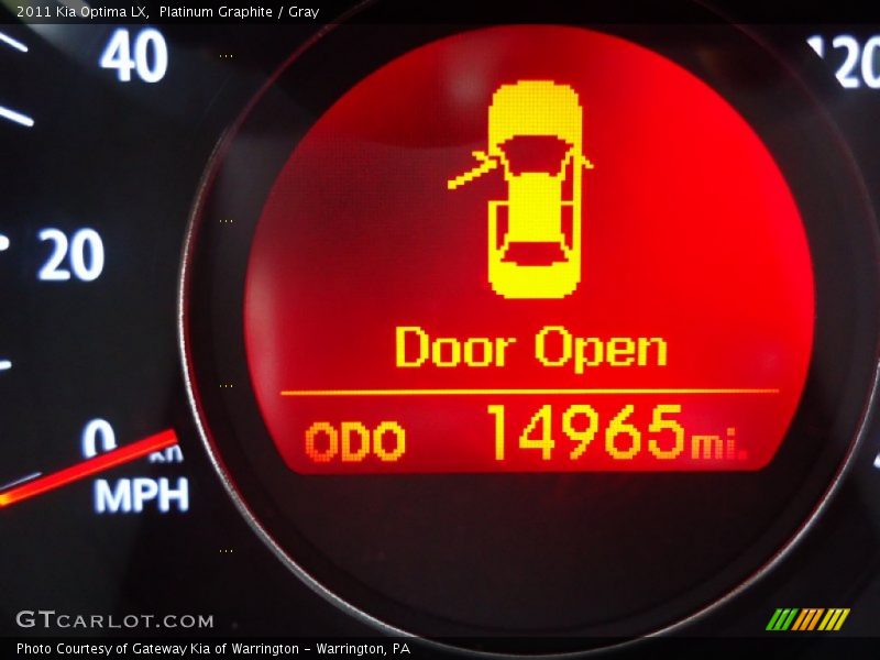 Platinum Graphite / Gray 2011 Kia Optima LX