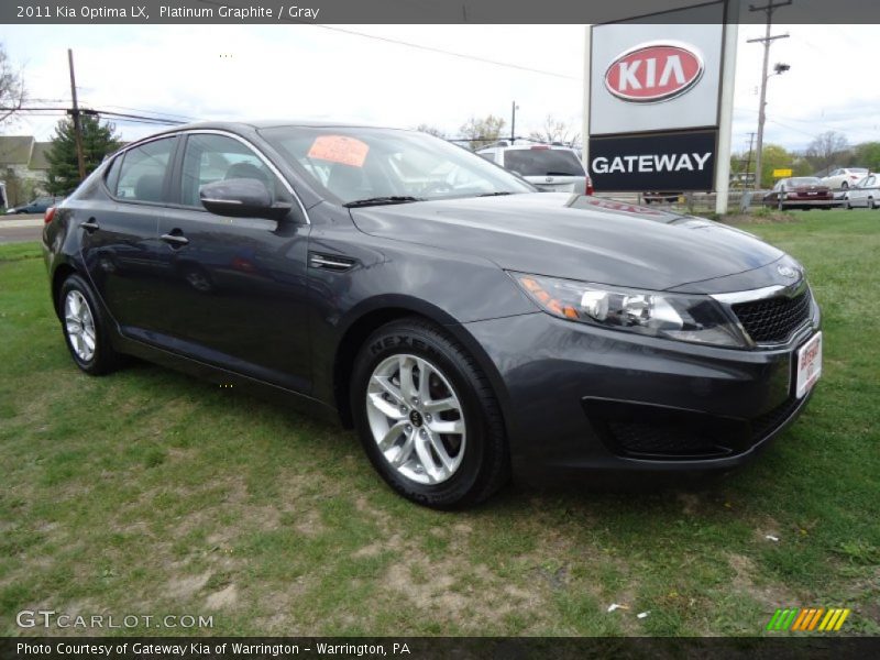 Platinum Graphite / Gray 2011 Kia Optima LX