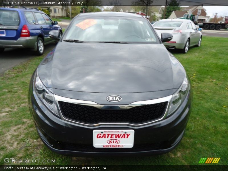 Platinum Graphite / Gray 2011 Kia Optima LX
