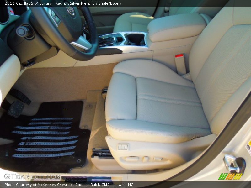 Radiant Silver Metallic / Shale/Ebony 2012 Cadillac SRX Luxury