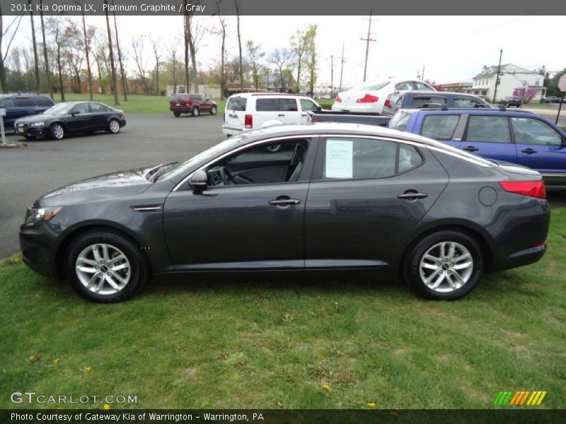 Platinum Graphite / Gray 2011 Kia Optima LX