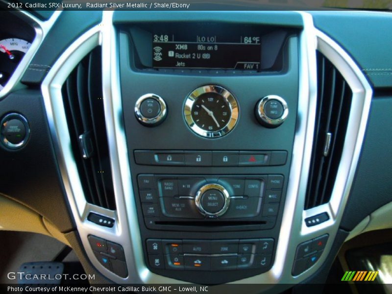 Radiant Silver Metallic / Shale/Ebony 2012 Cadillac SRX Luxury