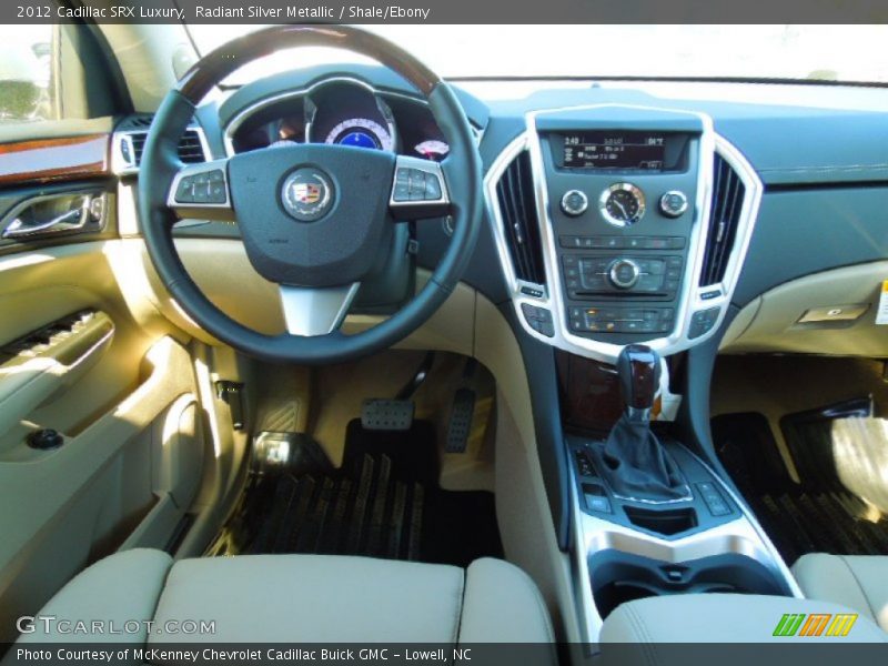 Radiant Silver Metallic / Shale/Ebony 2012 Cadillac SRX Luxury