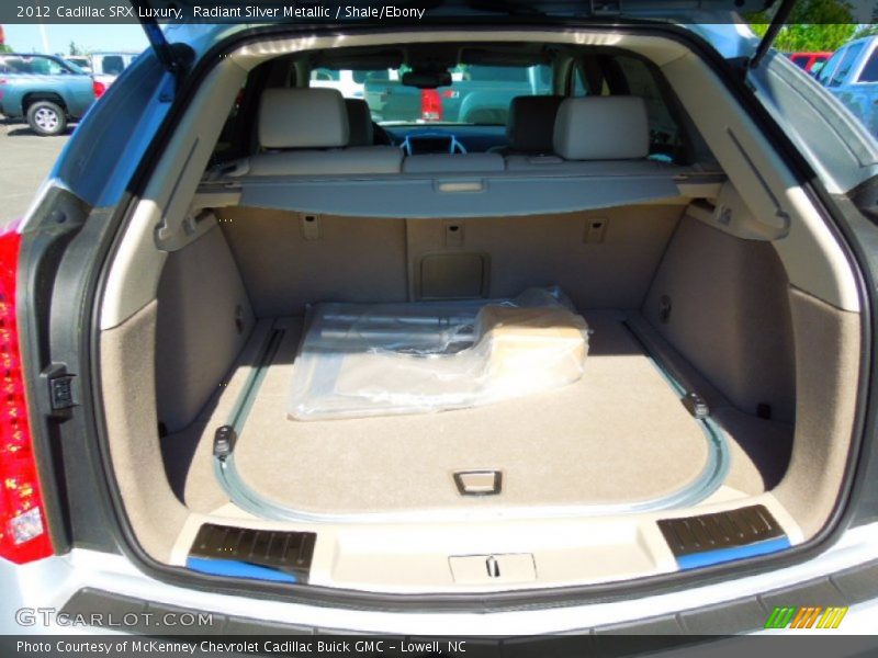 Radiant Silver Metallic / Shale/Ebony 2012 Cadillac SRX Luxury