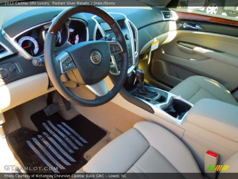 Radiant Silver Metallic / Shale/Ebony 2012 Cadillac SRX Luxury