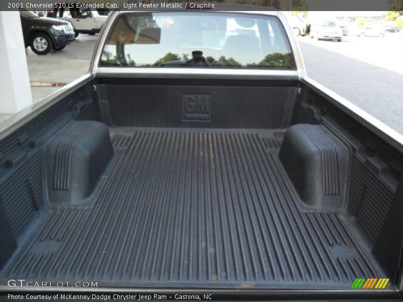 Light Pewter Metallic / Graphite 2001 Chevrolet S10 LS Extended Cab