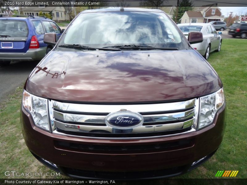 Cinnamon Metallic / Camel 2010 Ford Edge Limited