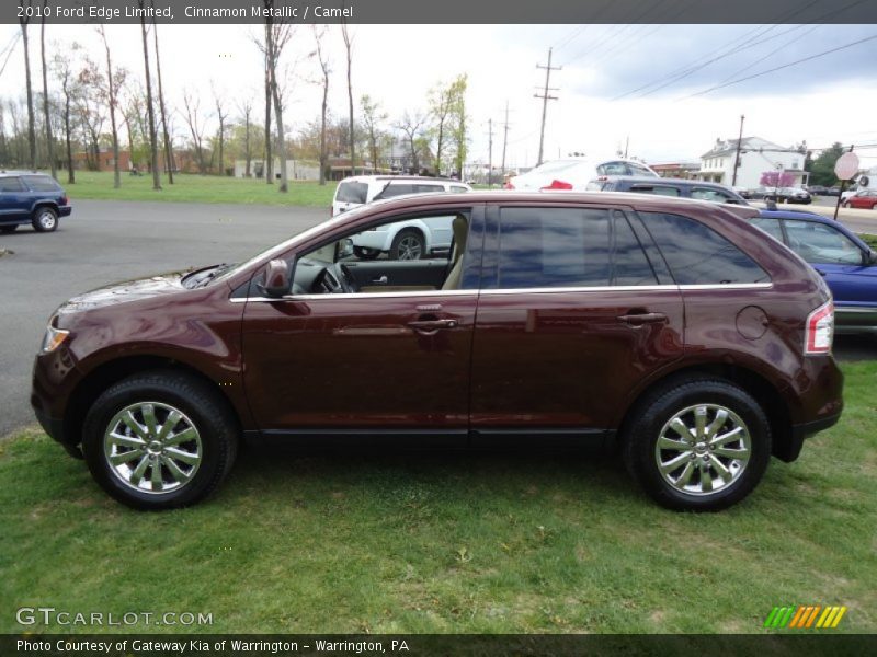 Cinnamon Metallic / Camel 2010 Ford Edge Limited