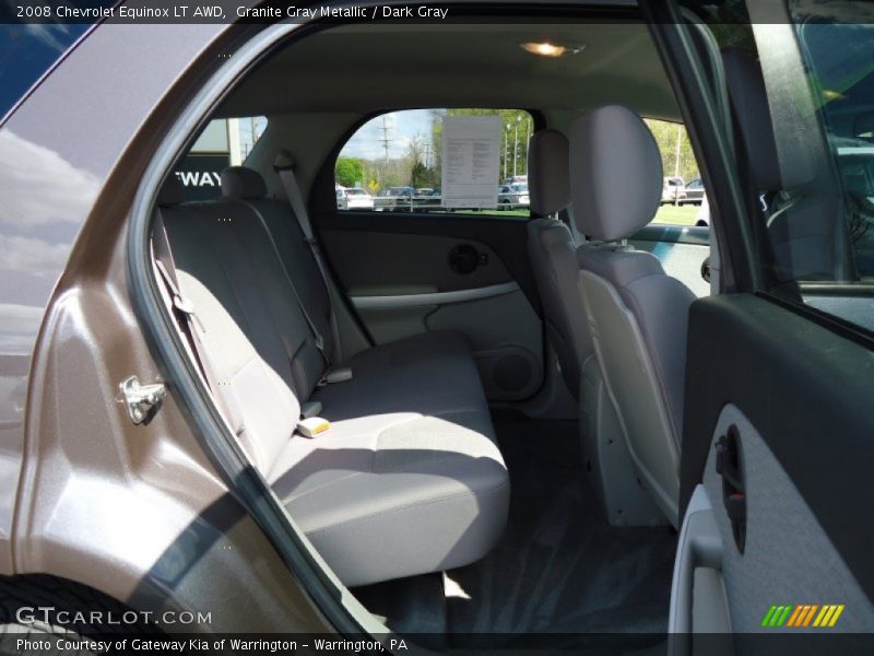 Granite Gray Metallic / Dark Gray 2008 Chevrolet Equinox LT AWD