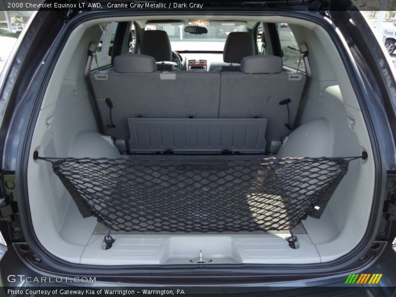 Granite Gray Metallic / Dark Gray 2008 Chevrolet Equinox LT AWD