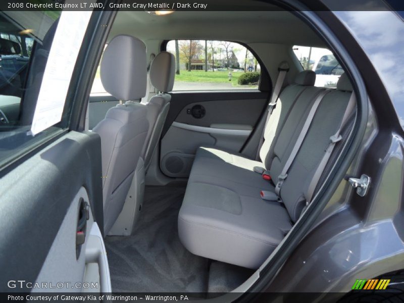 Granite Gray Metallic / Dark Gray 2008 Chevrolet Equinox LT AWD
