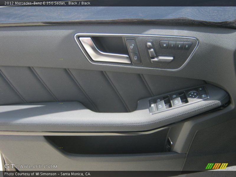 Black / Black 2012 Mercedes-Benz E 350 Sedan