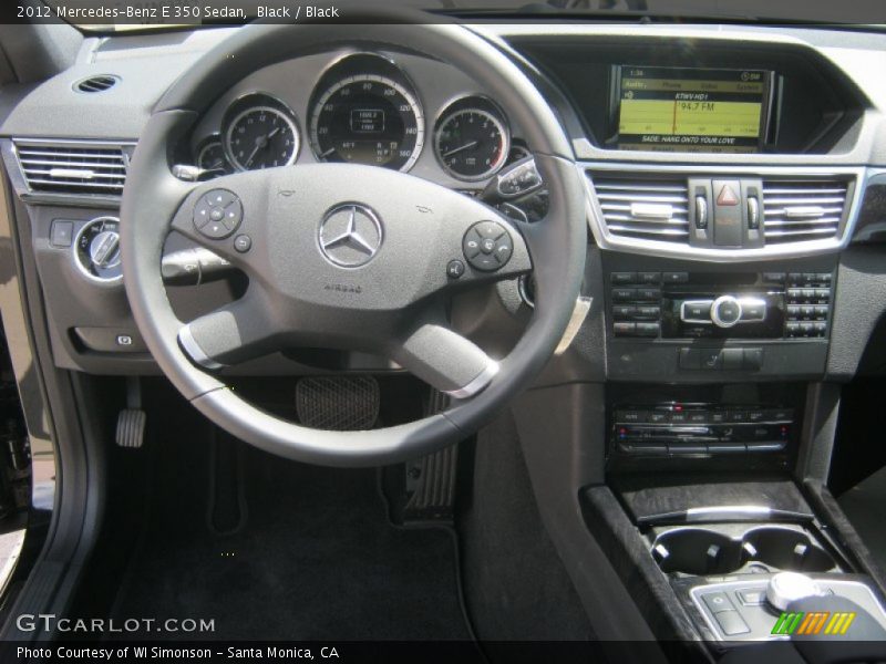 Black / Black 2012 Mercedes-Benz E 350 Sedan