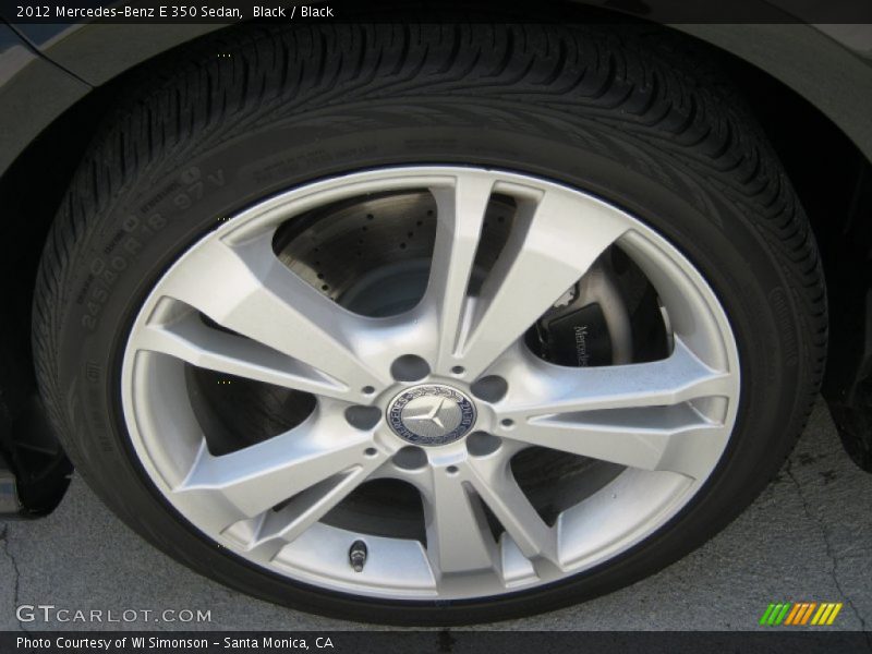 Black / Black 2012 Mercedes-Benz E 350 Sedan