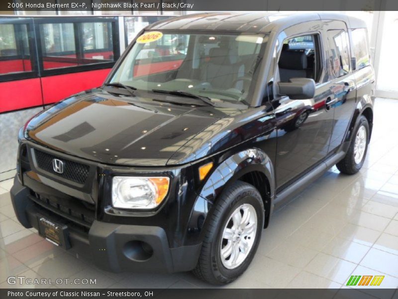 Nighthawk Black Pearl / Black/Gray 2006 Honda Element EX-P