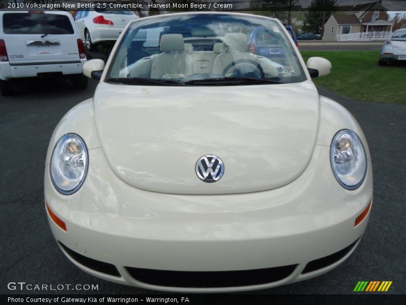 Harvest Moon Beige / Cream 2010 Volkswagen New Beetle 2.5 Convertible