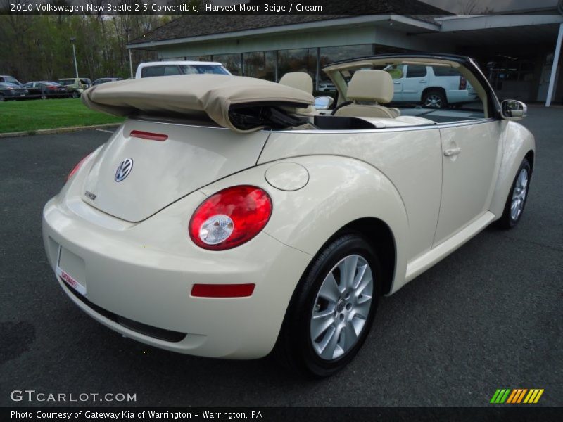 Harvest Moon Beige / Cream 2010 Volkswagen New Beetle 2.5 Convertible