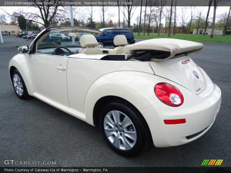  2010 New Beetle 2.5 Convertible Harvest Moon Beige