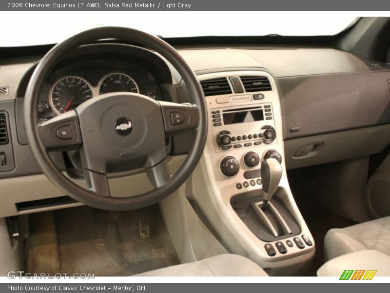 Salsa Red Metallic / Light Gray 2006 Chevrolet Equinox LT AWD