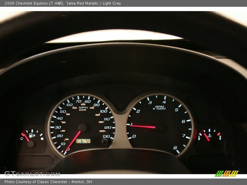 Salsa Red Metallic / Light Gray 2006 Chevrolet Equinox LT AWD