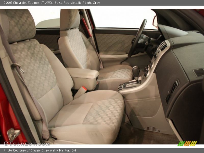 Salsa Red Metallic / Light Gray 2006 Chevrolet Equinox LT AWD