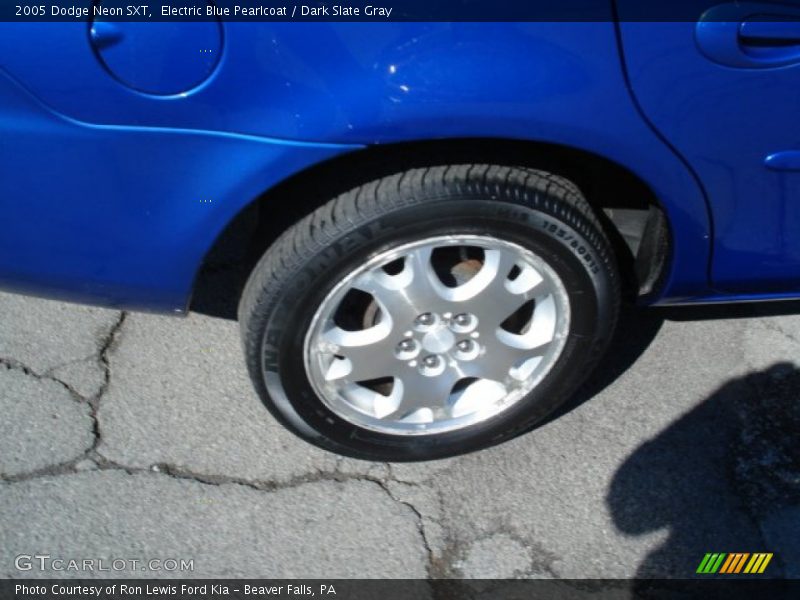 Electric Blue Pearlcoat / Dark Slate Gray 2005 Dodge Neon SXT