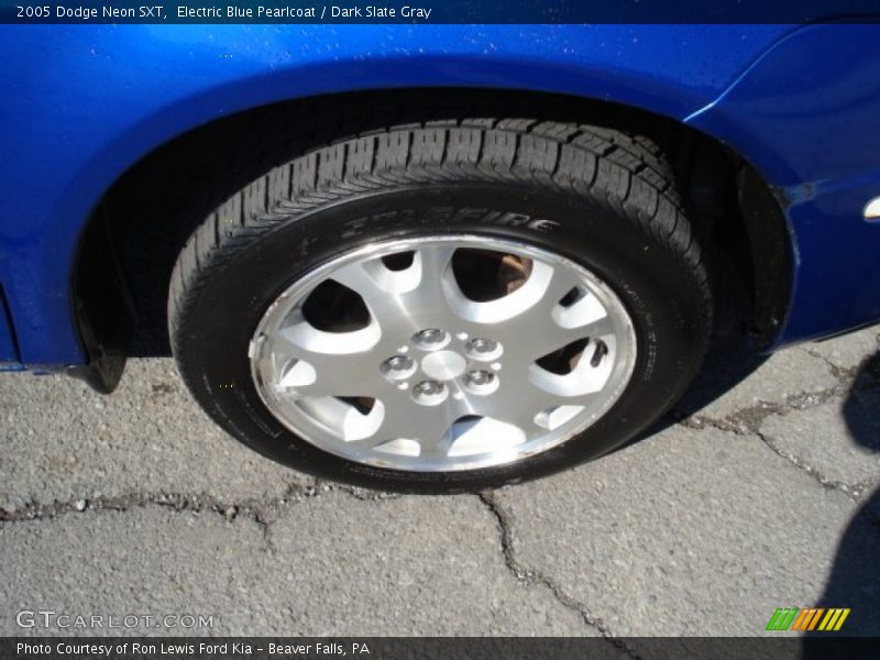 Electric Blue Pearlcoat / Dark Slate Gray 2005 Dodge Neon SXT
