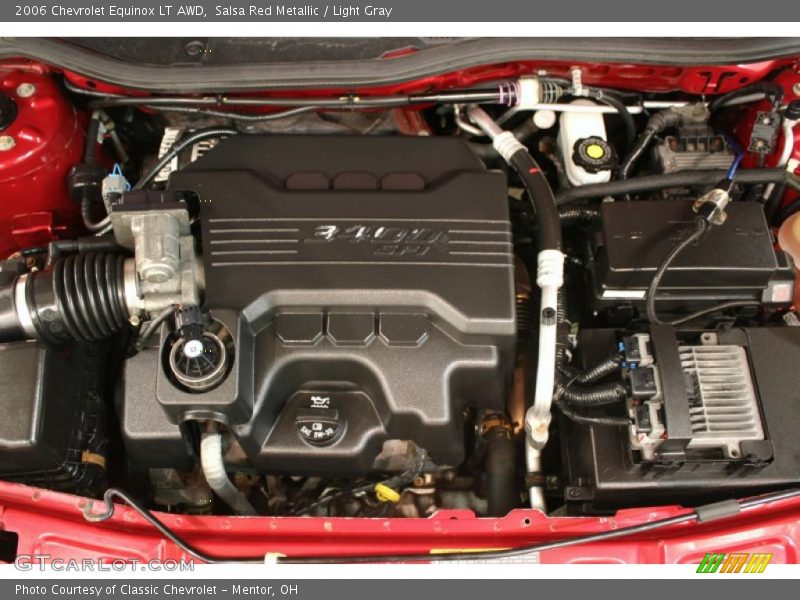 Salsa Red Metallic / Light Gray 2006 Chevrolet Equinox LT AWD